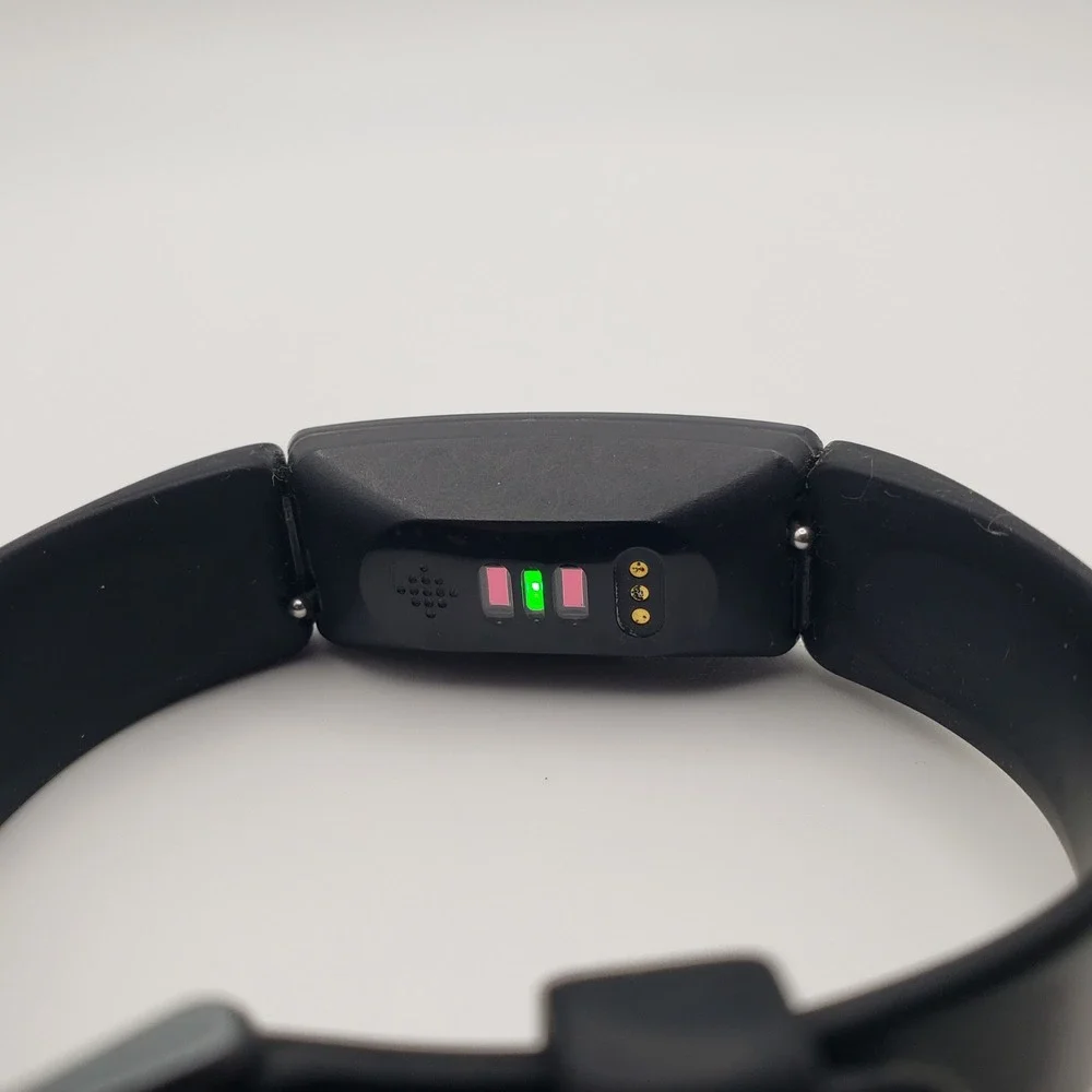 Fitbit Inspire HR FB413 Fitness Tracker Small Black Heart Rate Sleep Monitor